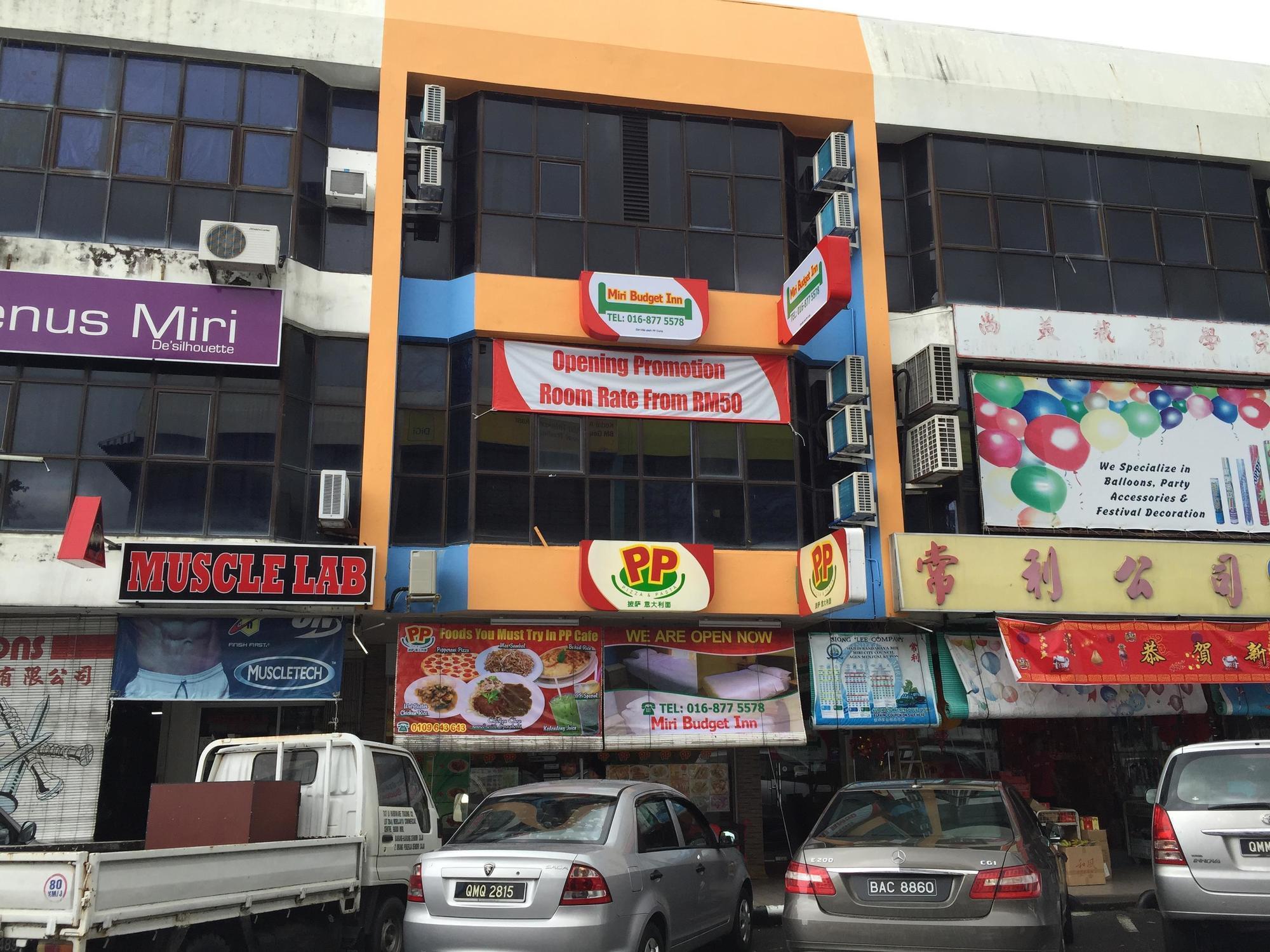Miri Budget Inn Exterior foto